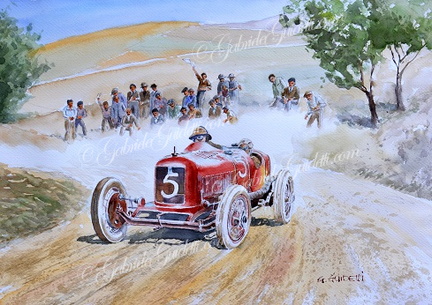 7-Maserati 26 Maserati alla Targa Florio del 1926