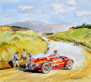13 Ferrari 166 C Coppa Nissena 1955