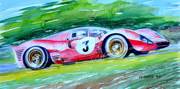 15- Ferrari P4 - Bandini - Monza 1967