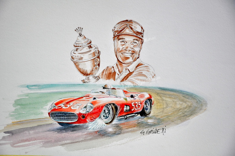 Piero Taruffi Ferrari 315S Mille Milglia 57.JPG